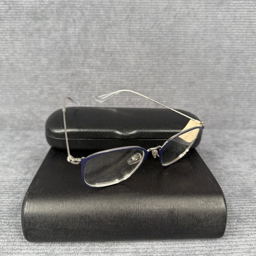 Ray-Ban Jr Eyeglasses RB 1056-4080 Blue Metal Frames 46-17-130